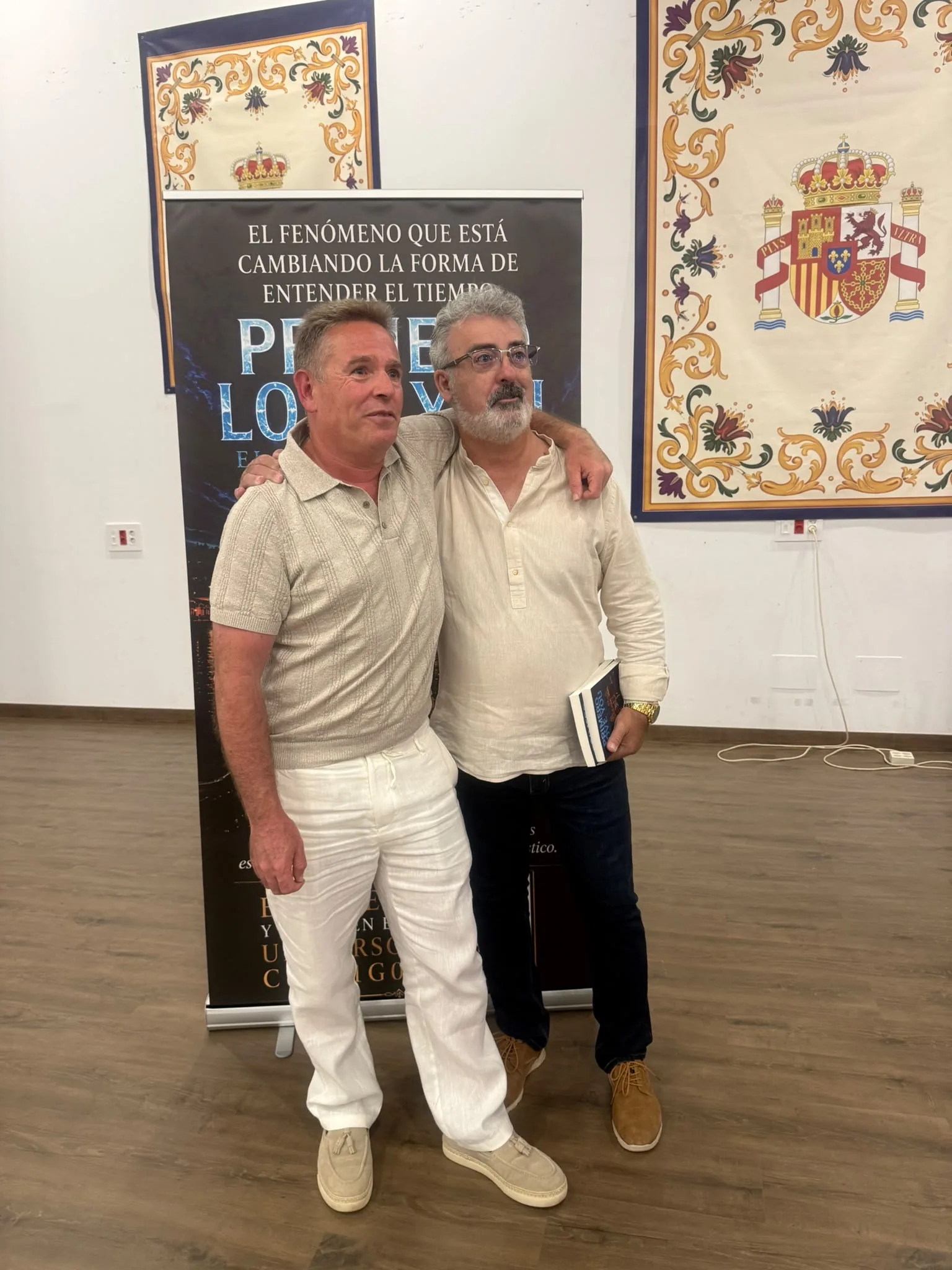 Cerrando la presentación en La Roda de Andalucía