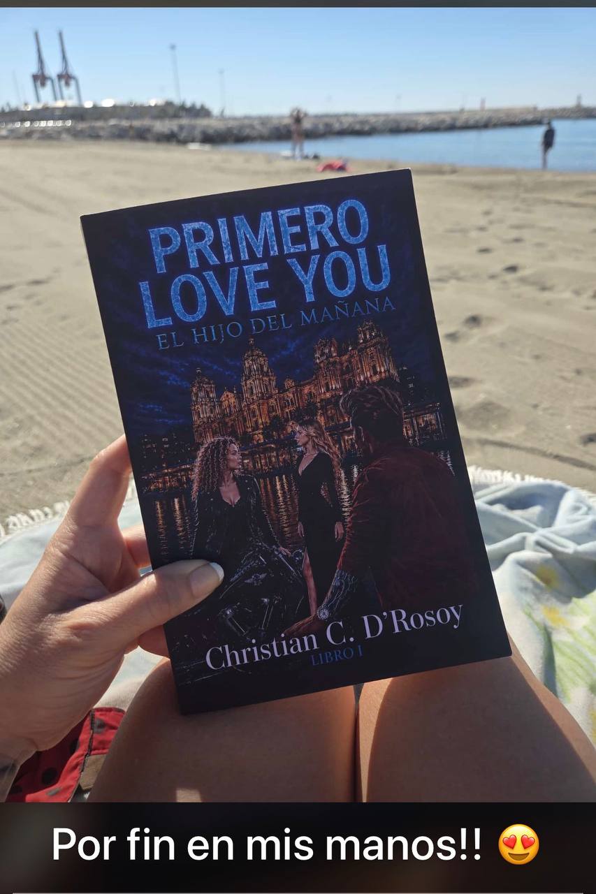 PRIMERO LOVE YOU en la playa, por fin en sus manos